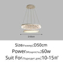 DecorBites™ LED Chandelier Pendant Light with Remote Control for Home Decor