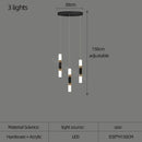 DecorBites™ LED Chandelier Stairway Lamp Dining Table Kitchen Lighting Acrylic Chandelier