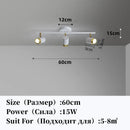 DecorBites™ LED Chandelier with Spotlights for Living Room Bedroom Ceiling Decor