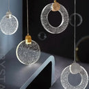 DecorBites™ LED Crystal Pendant Light for Bedroom and Bathroom