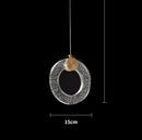 DecorBites™ LED Crystal Pendant Light for Bedroom and Bathroom