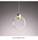 DecorBites™ LED Crystal Pendant Light for Bedroom and Bathroom