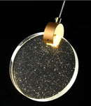 DecorBites™ LED Crystal Pendant Light for Bedroom and Bathroom