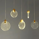 DecorBites™ LED Crystal Pendant Light for Bedroom and Bathroom