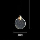 DecorBites™ LED Crystal Pendant Light for Bedroom and Bathroom