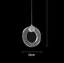 DecorBites™ LED Crystal Pendant Light for Bedroom and Bathroom