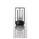 DecorBites™ LED crystal table lamp Plastic Rechargeable touch night lamp Bedroom Bedside table lamp Restaurant decorative lamp