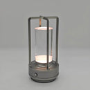 DecorBites™ LED crystal table lamp Plastic Rechargeable touch night lamp Bedroom Bedside table lamp Restaurant decorative lamp