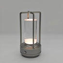 DecorBites™ LED crystal table lamp Plastic Rechargeable touch night lamp Bedroom Bedside table lamp Restaurant decorative lamp