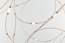 DecorBites™ LED Firefly Chandelier for Hotel and Kitchen