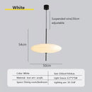 Modern minimalist black led flying saucer pendant lights dining room