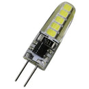 Clear glass led g4 bulb kitchen replacement light warm & cold white