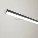Modern black led geometric pendant lights for living room decor