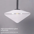 Minimalist black decorbites led glass wall lamp living room sconce