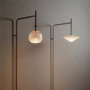Minimalist black decorbites led glass wall lamp living room sconce