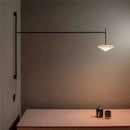 Minimalist black decorbites led glass wall lamp living room sconce