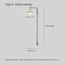 Minimalist black decorbites led glass wall lamp living room sconce