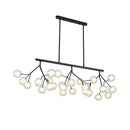 DecorBites™ LED Glass Ball Branch Chandelier | Modern Firefly Art Decor Lighting