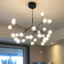 DecorBites™ LED Glass Ball Branch Chandelier | Modern Firefly Art Decor Lighting