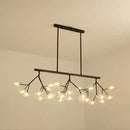 DecorBites™ LED Glass Ball Branch Chandelier | Modern Firefly Art Decor Lighting