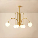DecorBites™ LED Glass Ball Ceiling Chandelier for Home Decor Lighting