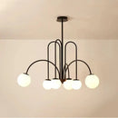 DecorBites™ LED Glass Ball Ceiling Chandelier for Home Decor Lighting