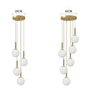 DecorBites™ LED Glass Ball Chandelier for Home Dining Hotel Decor