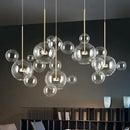 DecorBites™ LED Glass Ball Chandelier Pendant Lights for Living & Dining Room