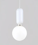 Modern led glass ball pendant lights for dining room kitchen