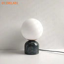 DecorBites™ LED Glass Ball Table Lamp for Home Decor & Bedroom, Study, Living Room Lighting