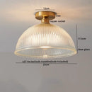 DecorBites™ LED Glass Ceiling Lamp for Interior Decor