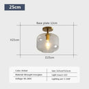Modern amber glass ceiling light brass stem living room chandelier