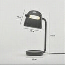 Modern curved black led glass floor lamp living room lighting