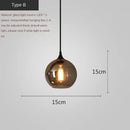 DecorBites™ LED Glass Pendant Chandelier for Kitchen Dining Bar Décor