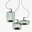 DecorBites™ LED Glass Pendant Chandelier for Kitchen Living Room Dining Suspension