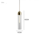 Modern multi color led glass pendant chandelier kitchen lighting