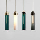 Modern multi color led glass pendant chandelier kitchen lighting