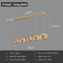 DecorBites™ LED Glass Pendant Light: Modern Nordic Luxury Hanging Lamp Fixture