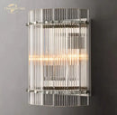 Modern brass led glass san marco wall lamp for bedroom