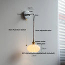 DecorBites™ LED Glass Wall Light Fixture Bedroom Aisle Study Modern Adjustable Bedside Lamp