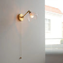 DecorBites™ LED Glass Wall Light Fixture Up Down Rotate Modern Living Room Bar