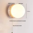 DecorBites™ LED Glass Wall Lights with Pull Chain Switch for Restaurant Living Room
