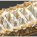 DecorBites™ LED Gold Crystal Glass Ceiling Chandelier for Living Room Bedroom Kitchen