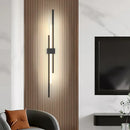 Minimalist black decorbites led wall lamp – living room sconce