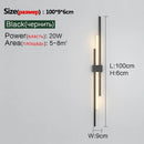 Minimalist black decorbites led wall lamp – living room sconce