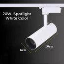 DecorBites™ LED Grille Track Light: Super Bright Ceiling Rail Lamp for Clothing Store