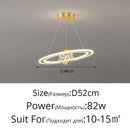 DecorBites™ LED Gypsophila Chandelier for Modern Living Room Decor - Crown Ceiling Pendant Light