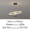 Modern gold & white crown led gypsophila chandelier living room light