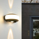 Modern black led wall sconce outdoor staircase wall lamp
