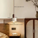 Minimalist brown & off-white decorbites led hanging lamp kitchen